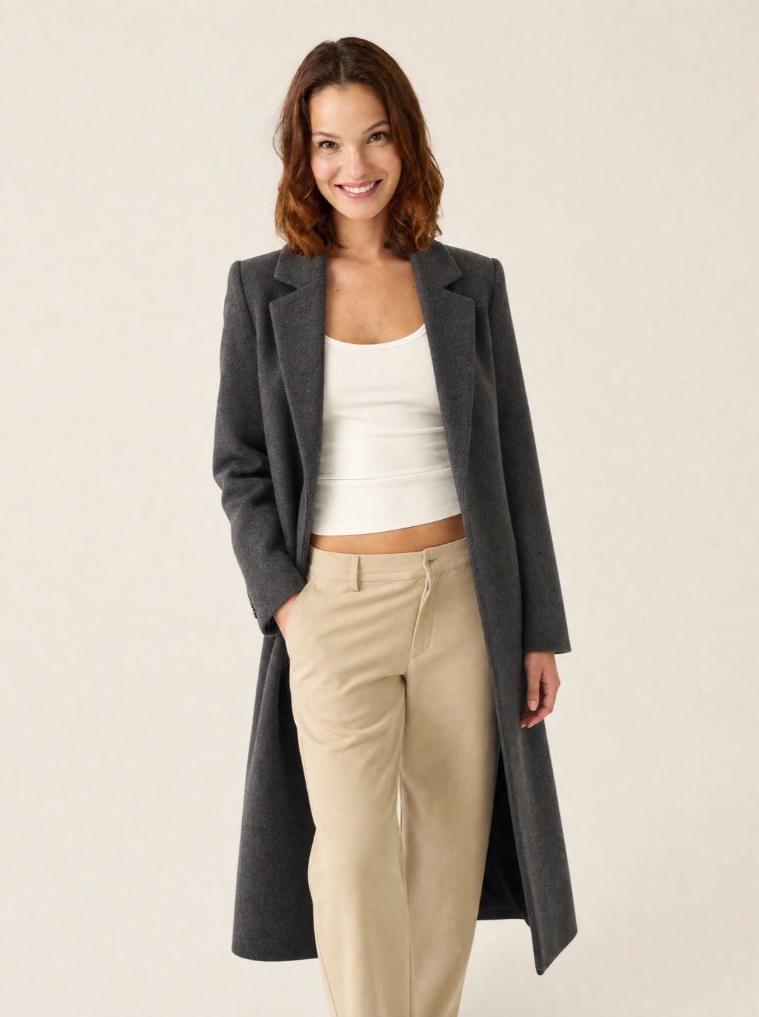 Noir Tailored Coat